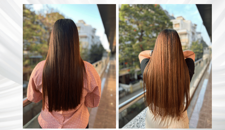 Keratin mask hair spa treatment